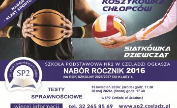 Nabór rocznika 2016 do klas sportowych